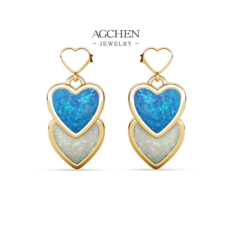 AGCHEN Elegant Zirconia Collection Luxury Finish Small MOQ AGDE0875