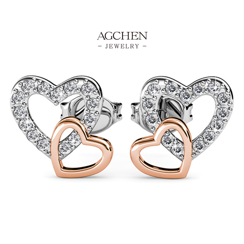 AGCHENStackable Crystal Studs Modular Jewelry System AGDES0289