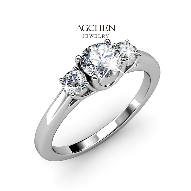 AGCHEN Modern Zirconia Band Contemporary Jewelry Line AG JEWELRY AGDRS0167